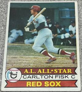 lot 291 image: 1979 Topps Baseball Card #680 - Carlton Fisk