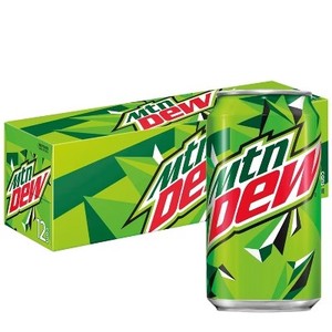 lot 663 image: Mountain Dew Citrus Soda 2 x12pk 12 fl oz Cans  24 Total. Case Pack. BB June 2026