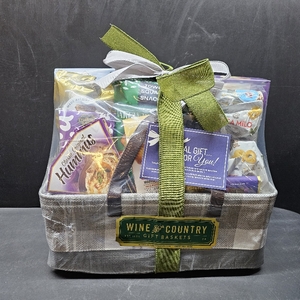 lot 851 image: Wine Country Gift Baskets The Connoisseur Gourmet Gift Basket Food Gift Basket for Families College Students Appreciation Thank You Congratulations Get Well Soon Care Package. BB June 18, 2025