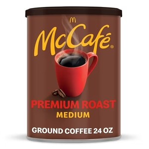 lot 862 image: $250 McCafe, Premium Medium Roast, Ground Coffee 24 oz BB April 2026