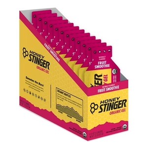 lot 882 image: Honey Stinger Organic Energy Gel, Fruit Smoothie, 1.1 oz, 12 Count Box 11627