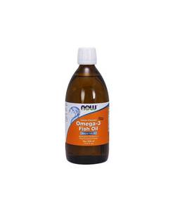 lot 887 image: NOW Foods Omega-3 Fish Oil Lemon, Lemon, 16.9 oz BB 626