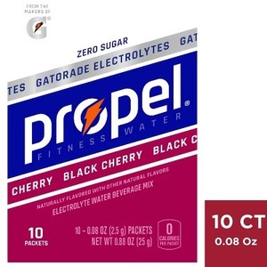 lot 975 image: Lot of 2,Propel Black Cherry Sport Mix - 10pk0.08oz Pouches BB NOV 14, 2025