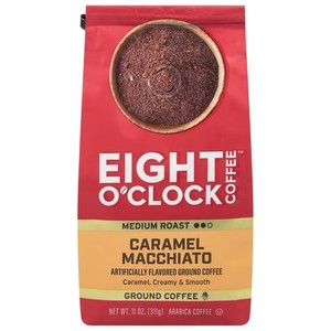 lot 978 image: Eight OClock  Caramel Macchiato Ground Coffee 11 oz. Bag BB FEB, 18, 2026