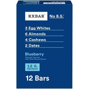 lot 991 image: LOT OF 2, RXBAR Protein Bars, Protein Snack, Snack Bars, Blueberry, 22oz Box (12 Count) BB February 2, 2026