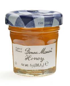 lot 1013 image: Bonne Maman Honey Mini Jars - 1 oz x 15 pcs Kosher BB 52126