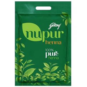 lot 1066 image: Lot of 2, Godrej Nupur Herbal Mehandi Henna Powder Natural Hair Color 500gm BB 42025
