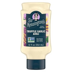 lot 1096 image: Sir Kensingtons Truffle Garlic Aioli Spread & Dressing - 12oz BB May 2026