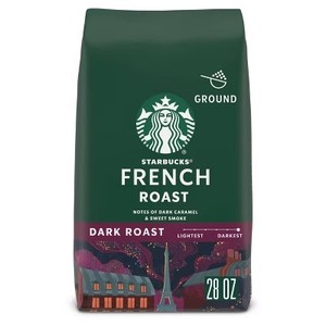 lot 1105 image: Starbucks French Roast Dark Roast Ground Coffee - 28oz BB NOV 2025