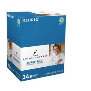 lot 1120 image: Keurig Emerils Big Easy Bold Coffee K-Cups 24 pk BB NOV 20, 2024