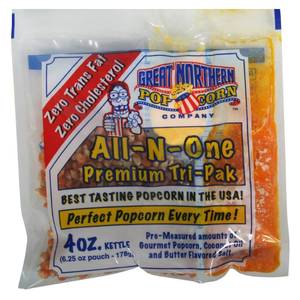 lot 1137 image: Great Northern Popcorn 4 Ounce Premium Popcorn Portion Packs Case of BB 1012026