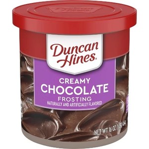 lot 1141 image: Lot of 4, Duncan Hines Chocolate Frosting - 16oz BB NOV 10, 2026