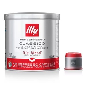 lot 1150 image: illy IperEspresso 100% Arabica Medium Roast Coffee - Espresso Capsules - 21ct. BB 72026