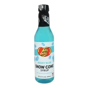 lot 1156 image: Jelly Belly Snow Cone Syrup Slushie, Berry Blue, 12.7 fl oz. BB 42526