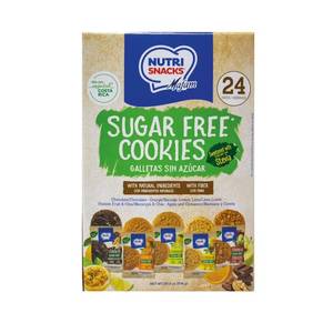 lot 1199 image: Nutrisnacks Sugar-Free Cookies Variety Pack 24 ct. SEPT 2024