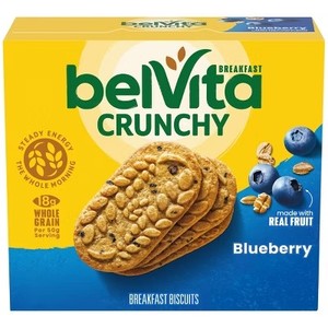 lot 1258 image: belVita Blueberry Breakfast Biscuits - 5 Packs BB April 2025