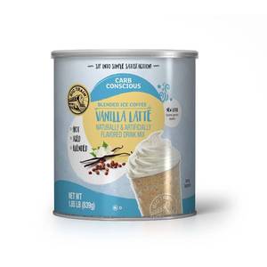 lot 1283 image: Big Train Low Carb Vanilla Latte Blended Ice Coffee, 1.85 Pound (Pack of 1) March 2026