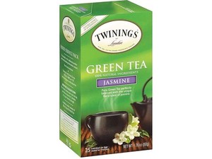 lot 1289 image: Lot of 2, Twinings of London  Jasmine Green 25 Ct Tea Bags 1.76 Oz. Box May 2026