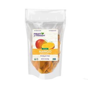 lot 1293 image: Fruit for Thought Organic Dried Mango  Dried Fruit Snack Packs Ideal for the Family  No Sugar Added  At Home, Work, or On the Go  16 Ounce Bags Pack of 1. BB 227