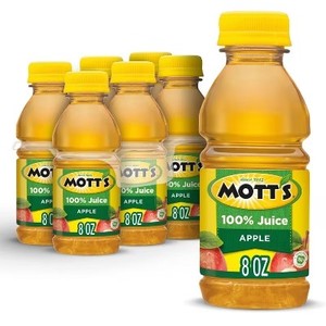 lot 1296 image: Motts 100% Original Apple Juice - 6pk8 fl oz Bottles Dec 2025