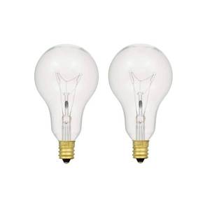 lot 352 image: Sylvania 60-Watt Double Life A15 Light Bulb (2-Pack)