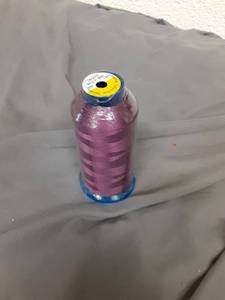 lot 260 image: Heavy Duty Thread 1800 Yards Size T70#69 210D3 All Purpose High Strength Polyester Sewing Thread for Weaves, Upholstery, Jeans and Weaving Hair, Drapery, Beading, Purses, Leather (Purple) - Retail $230