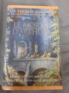 lot 288 image: Le Morte DArthur by Sir Thomas Malory Illustrated Edition - Retail $15
