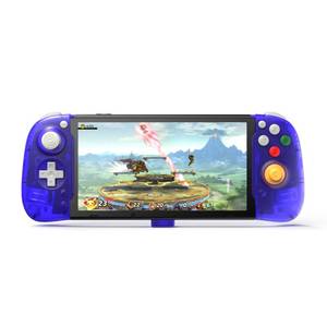 lot 298 image: RETROFLAG Handheld Controller Compatible with Nintendo Switch LCDSwitch OLED, One-Piece Joypad, Plug and Play Motion Control and Dual Motor Vibration and PD Fast Charge