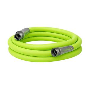 lot 352 image: Flexzilla Garden Utility Hose 58 in. x 15 ft., Lightweight All-Weather Water Hose, Durable and Flexible, Leak-Free Connections - Retail $22