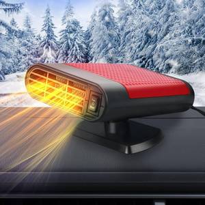 lot 356 image: Portable Car Heaters for Vehicle for Winter, 12v Car Heater That Plugs Into Cigarette Lighter, Plug in Car Heater for Car Defroster and Defogger(Red)