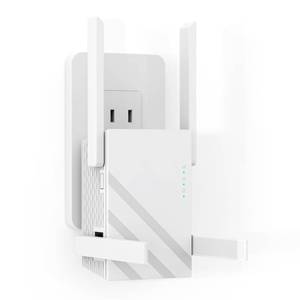 lot 365 image: 2025 1.2Gbps WiFi Extender Signal Booster, Up to 12880 sq. ft, Dual Band 5GHz2.4GHz, WiFi Extenders Signal Booster for Home, WiFi Range Extender with Ethernet Port, Connects 100 Devices - Retail $28