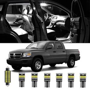 lot 378 image: AWALITED 9pcs Dakota Interior LED Lights Kit for 2005 2006 2007 2008 2009 2010 Dodge Dakota All Models Super Bright LED Map Dome Light Interior Bulbs