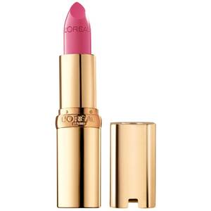 lot 422 image: LOreal Paris Colour Riche Original Creamy, Hydrating Satin Lipstick with Argan Oil and Vitamin E, Pink Flamingo , 1 Count - Retail $8