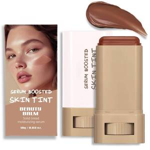 lot 20957 image: Foundation Stick Beauty Balm Serum Boosted Skin Tint, Serum Boosted Skin Tint Balm, Solid Tinted Moisturizing SerumContour Stick Foundation FaceStick, Longwear ContourStick, Natural Finish (#2) - Retail $7