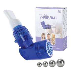 lot 20997 image: Bigbreathe V-PEPIMT  3-in-1 Respiratory Exercise Device �� Lung Expansion, Mucus Relief, Breathing Rehabilitation, Portable with Accessories, Easy to Clean, for COPD & Asthma Relief - Retail $52