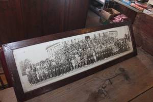 Antique 1937 Kansas B.Y.P.U. Topeka KS Yard Long 10" x 30"