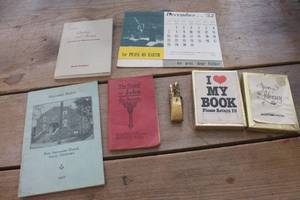 lot 1047 image: Antique Dance Card Jeweled PenPencil Set & More
