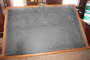 lot 1052 image: Antique School Chalkboard 24 x 36