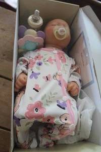 lot 1058 image: IOB ReBorn Baby Doll