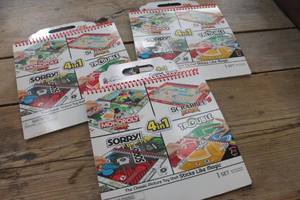 lot 1065 image: NEW Colorforms 4 in 1 Game Books