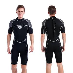 lot 24814 image: GoldFin Mens Wetsuit, 3mm Shorty Back Zip Wetsuits for Men Medium  - Retail $46
