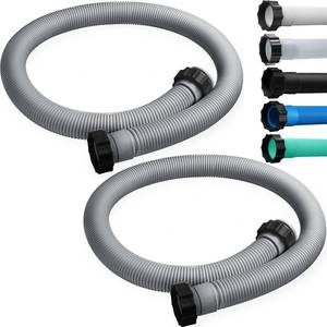 lot 29046 image: eBoot 2 Pcs 29060e Above Ground Pool Hoses 1.5 Diameter 59 Long Swimming Pool Pump Hose Replacement for Filter Pump, Saltwater System, Sand Filters Accessories(Grey) - Retail $27