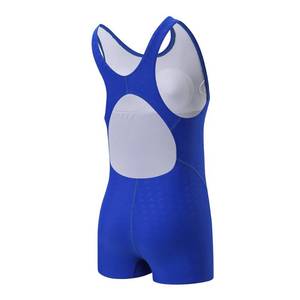 lot 29128 image: J.E Sterguard Athletic Girls One Piece Swimsuit, Girls Bathing Suits,Competition Blue Girl Swimsuits Size 12-14 1880Q - Retail $20