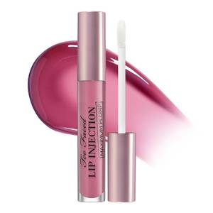 lot 30989 image: Too Faced Lip Injection Maximum Plump Extra Strength Lip Plumper Gloss  Hydrating, Volumizing,  Plumping, 0.14 Fl Oz, Full Send (True Mauve) - Retail $19
