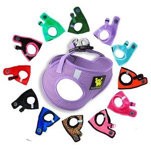 lot 31000 image: EcoBark Step in Dog Harness - Eco-Friendly Dog Harnesses for Small and Medium Breed Dogs - Reflective and Adjustable Body Halter Vest - Soft Mesh Toy Breed Harness (Lavender, Medium) - Retail $16