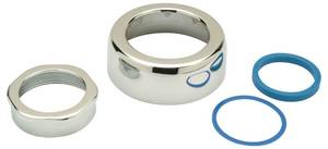 lot 31002 image: Zurn P6000-H 4-Part Spud Escutcheon and Coupling Assembly, 1 12 - Retail $15