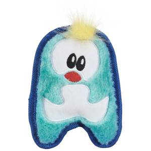 lot 31052 image: Outward Hound Durablez Minis Squeaky Plush Dog Toy, No Stuffing for Less Mess, Interactive & Tough, Jumbo Squeaker, Puppies & Small Dogs, Penguin, 6.3 - Retail $6
