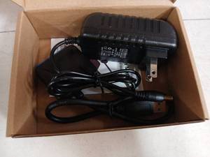 lot 31093 image: SATA to USB 3.0 Adapter for 2.53.5 Inch Hard Drive, USB to SATA Hard Drive Adapter with 12V 2A Power Supply, External HDD SSD Docking Station Cable Converter (01) - Retail $13