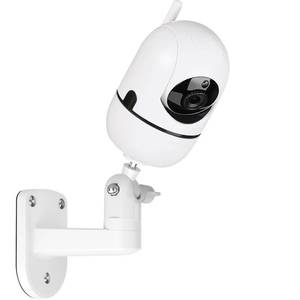 lot 31114 image: Baby Monitor Mount for HelloBaby HB65HB6550ProHB6560HB6240HB66HB6339, ANMEATE SM935E, 360° Adjustable Baby Camera Wall Mount for Hellobaby Monitor, Two Ways to Install - Retail $10