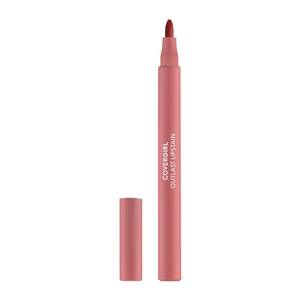 lot 31117 image: COVERGIRL Outlast, 10 Sugey Girl, Lipstain, Smooth Application, Precise Pen-Like Tip, Transfer-Proof, Satin Stained Finish, Vegan Formula, 0.06oz - Retail $6
